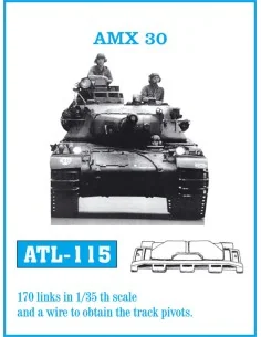 Tracks for AMX-30, 1/35 - Friulmodel ATL-115