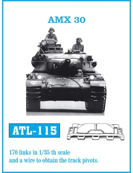 Tracks for AMX-30, 1/35 - Friulmodel ATL-115