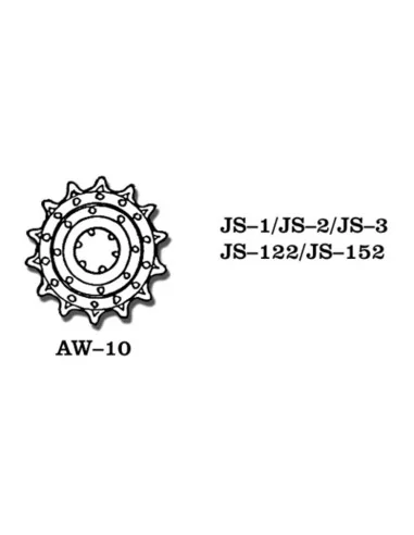 Tracks for Js II, 1/35 - Friulmodel AW-10