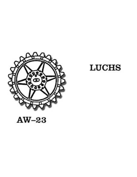Tracks for Luchs, 1/35 - Friulmodel AW-23