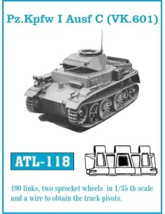 Tracks for Pz.Kpfw I Ausf C (VK.601), 1/35 - Friulmodel ATL-118