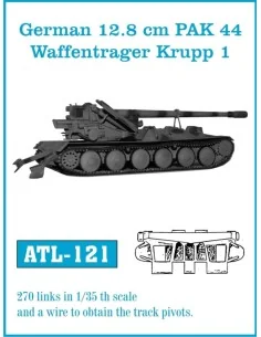 Tracks for German 12.8 cm PAK 44 Waffentrager Krupp 1, 1/35 - Friul...