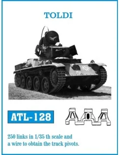 Tracks for TOLDI, 1/35 - Friulmodel ATL-128