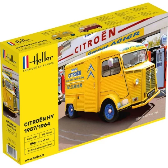 CITROEN HY 1957/1964, 1/24 - Heller 80744 CITROEN HY 1957/1964, 1/24 - Heller 80744