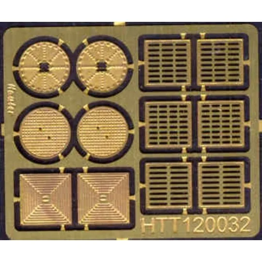 Grills and Manholes, 1/120 - Hauler HTT120032 Grills and Manholes, 1/120 - Hauler HTT120032