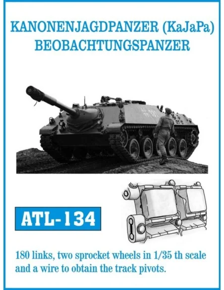 Tracks for KANONENJAGDPANZER (KaJaPa) /Jaguar1-2/ BEOBACHTUNGSPANZE...