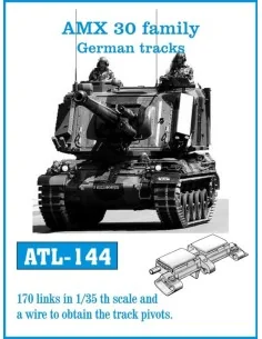 Tracks for AMX 30 family German tracks, 1/35 - Friulmodel ATL-144