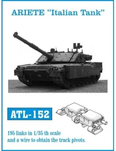 Tracks for ARIETE "Italian Tank, 1/35 - Friulmodel ATL-152