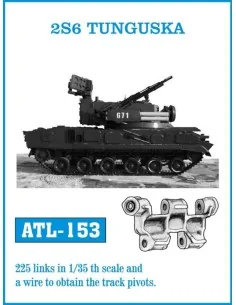 Tracks for 2S6 TUNGUSKA, 1/35 - Friulmodel ATL-153