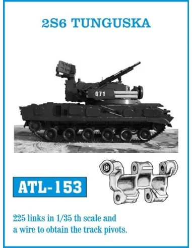 Tracks for 2S6 TUNGUSKA, 1/35 - Friulmodel ATL-153