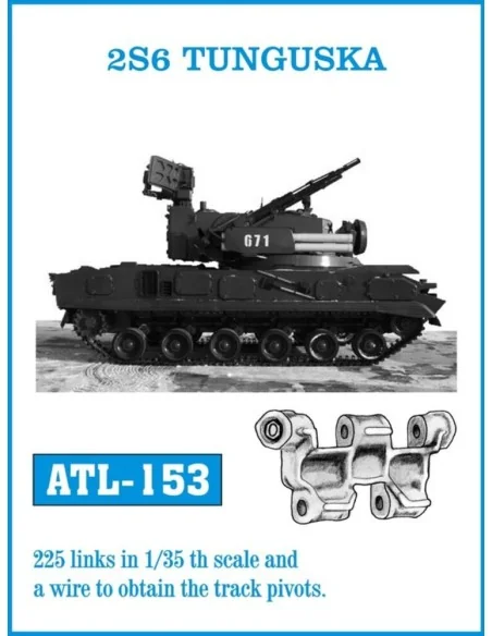 Tracks for 2S6 TUNGUSKA, 1/35 - Friulmodel ATL-153