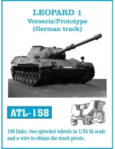 Tracks for LEOPARD 1 Vorserie/Prototype (German track), 1/35 - Friu...
