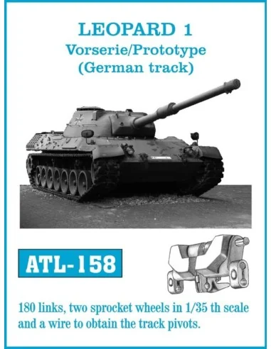 Tracks for LEOPARD 1 Vorserie/Prototype (German track), 1/35 - Friu...