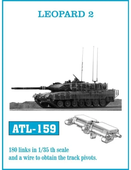 Tracks for LEOPARD 2 / Strv 103C, 1/35 - Friulmodel ATL-159