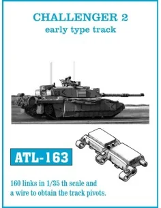 Tracks for CHALLENGER 2 early type track, 1/35 - Friulmodel ATL-163