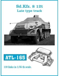 Tracks for Sd.Kfz. 8 12t Late type track, 1/35 - Friulmodel ATL-165
