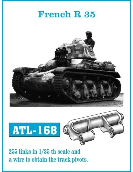 Tracks for French R 35, 1/35 - Friulmodel ATL-168