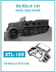 Tracks for Sd.Kfz.8 12t early type track, 1/35 - Friulmodel ATL-169