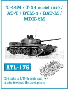 Tracks for T-44M /T-54 model 1949/ AT-T/ BTM-3/ BAT-M/ MDK-2M, 1/35...