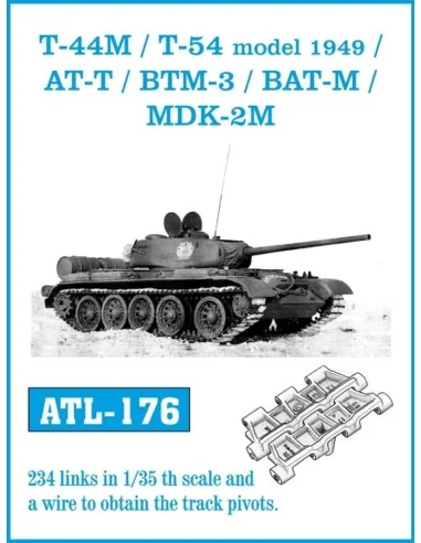 Tracks for T-44M /T-54 model 1949/ AT-T/ BTM-3/ BAT-M/ MDK-2M, 1/35...