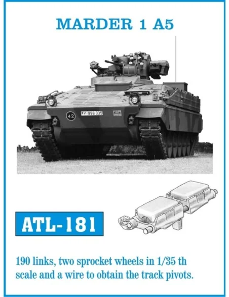Tracks for MARDER 1 A5, 1/35 - Friulmodel ATL-181