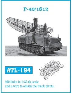 Tracks for P-40/ 1S 12, 1/35 - Friulmodel ATL-194