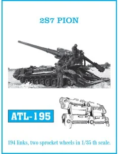 Tracks for 2S7 PION, 1/35 - Friulmodel ATL-195