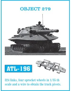 Tracks for OBJEKT 279, 1/35 - Friulmodel ATL-196
