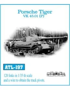 Tracks for Porsche Tiger VK45.01, 120 links, 1/35 - Friulmodel ATL-197
