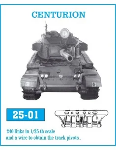 Tracks for Centurion, 1/25 - Friulmodel ATL-2501