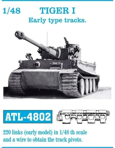 Tracks for Tiger I early Type, 1/48 - Friulmodel ATL-4802