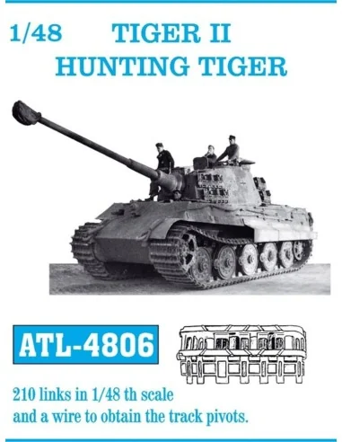 Tracks for Tiger II Hunting, 1/48 - Friulmodel ATL-4806