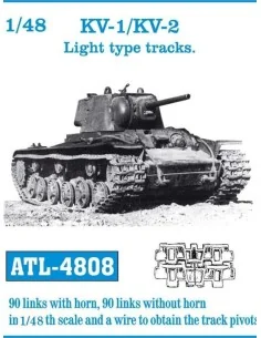 Tracks for KV-1 / KV-2 Light type, 1/48 - Friulmodel ATL-4808