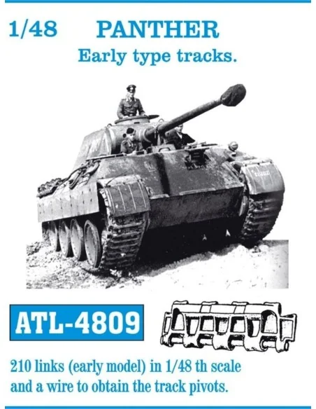 Tracks for Panther Early type, 1/48 - Friulmodel ATL-4809