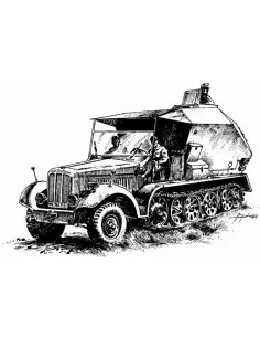 Sd.Kfz 7/3 Feuerleitpanzer - Planet Models 129-MV015