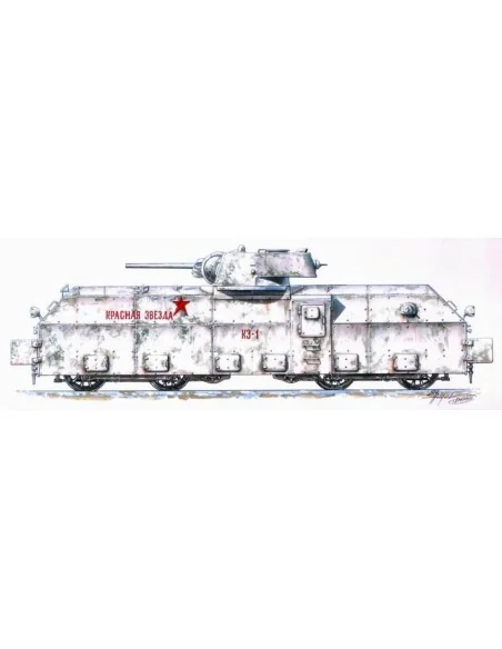 Soviet draisine Krasnaja Zvezda - Planet Models 129-MV027