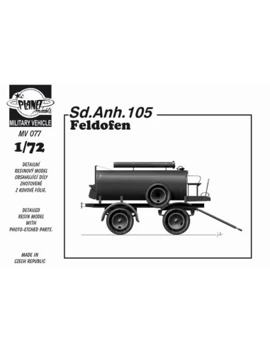Sd.Anh. 105 Feldofen, 1/72 - Planet Models 129-MV077