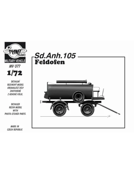 Sd.Anh. 105 Feldofen, 1/72 - Planet Models 129-MV077