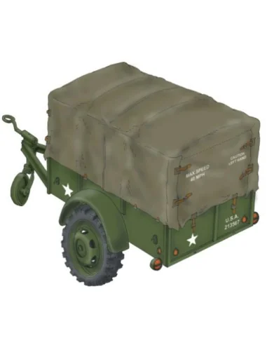 WWII US Cargo Trailer Ben Hur - Planet Models 129-MV088