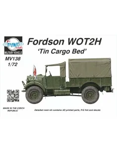 Fordson WOT2H (15CWT) ‘Tin Cargo Bed’, 1/72 - Planet Models 129-MV138