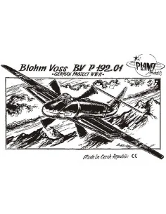 Blohm Voss BV P 192.01, WW II Projekte. - Planet Models 129-PLT001
