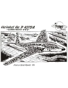 Heikel He P 1079 A WWII Projekte - Planet Models 129-PLT002