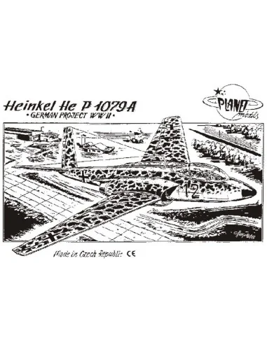 Heikel He P 1079 A WWII Projekte - Planet Models 129-PLT002