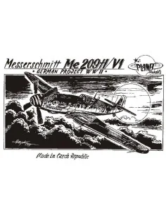 Messerschmitt Me 209 H/V1 WW II Projekte, 1/72 - Planet Models 129-...