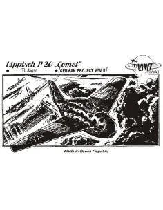 Lippisch P.20 Comet WW II Projekt - Planet Models 129-PLT014