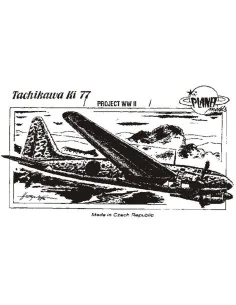 Tachikawa Ki-77 WW II Projekt - Planet Models 129-PLT016