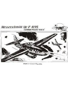Messerschmitt Me P. 1095, WW II Projekt, 1/72 - Planet Models 129-P...