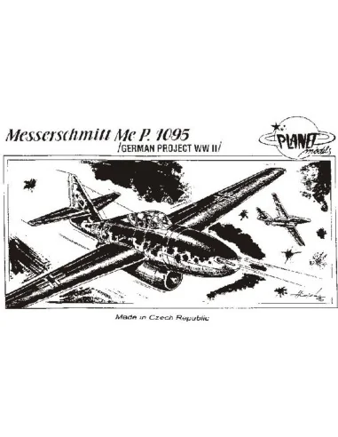 Messerschmitt Me P. 1095, WW II Projekt, 1/72 - Planet Models 129-P...