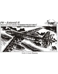 FW-Entwurf II Nacht und Schlechtwetterjäger., 1/72 - Planet Models ...