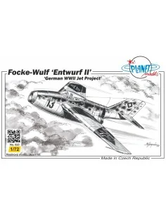 Focke-Wulf TL Jäger mit He S 011 - Planet Models 129-PLT023